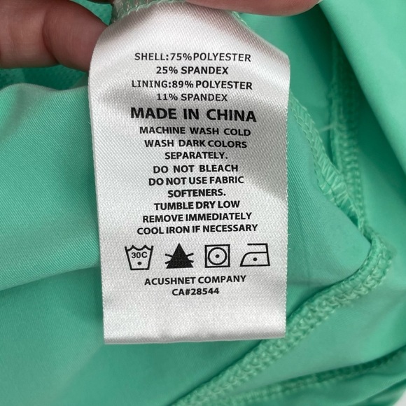 FootJoy Womens XS Performance Layered Golf Skort Jade Stone 26805 - Picture 7 of 9